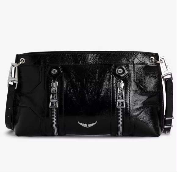 $498 Zadig & Voltaire Sunny Moody Bag (replaced rings) - Picture 1 of 12